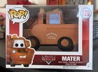 VAULTED Funko Pop Disney Pixar:  MATER #129 (Cars Movie Series) w/Protector