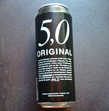 5,0 Original Bierdose 500 ml Fan Edition schwarz 5,0% vol Bier & Brauerei