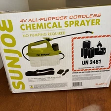Sun Joe 4V-GS-LTW IONMAX 4-Volt, 1-Gallon Sprayer, Kit, 2.0-Ah SEALED IN PACKAGE