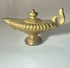 Vintage Barbie Arabian Nights Gold Genie Lamp #0874 (1964) – Original Accessory