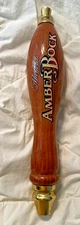 VINTAGE MICHELOB AMBER BOCK WOODEN WOOD DRAFT BEER BAR TAP HANDLE