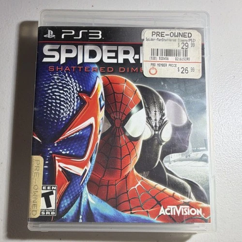 Activision Spider-Man: Shattered Dimensions PlayStation 3 T Manual