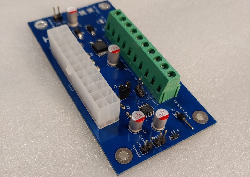 Amiga 2000 / 3000 ATX Power Adapter with Tick and -5 volt