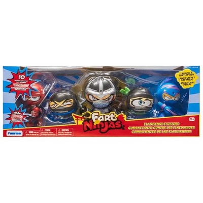 New Viral Funrise Fart Ninjas 5 Pack, Choice of Farty Pack or