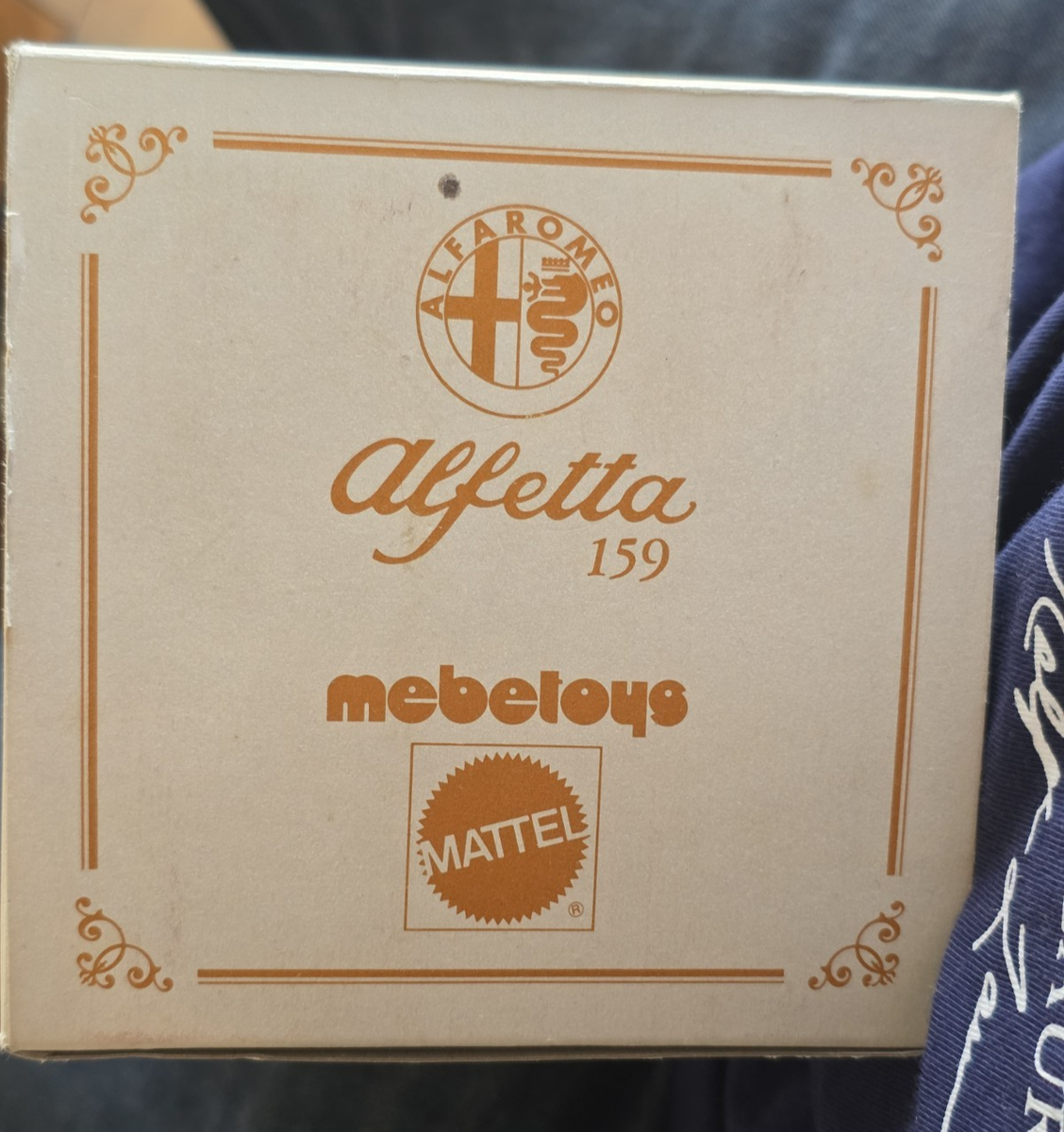 Mebetoys / Mattel ALFA ROMEO ALFETTA 159 | eBay