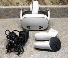 Meta Quest 3 VR Headset With Charger- See Des...