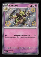 Kadabra Shiny Rare Paldean Fates 149/091 Near Mint