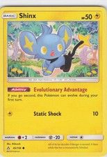 2018 Shinx (45) Common SM - Ultra Prism 45/156 NM Normal LP-NM