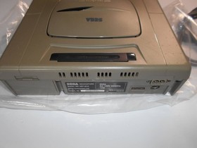 Sega Saturn console HST-3210, 1 controller, power cable, cable Working Tested JP