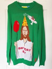 Tipsy Elves Christmas Birthday Boy Sweater In Size XL