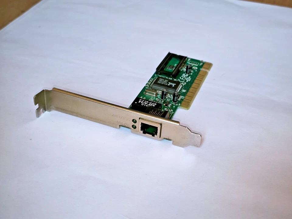 🌐🖳 Realtek RTL 8139C - RJ45 10/100 PCI network card - [vintage] - Immagine 3 di 3