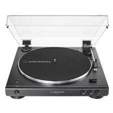 Audio-Technica AT-LP60XBT Fully Automatic Belt-Drive Stereo Turntable, Black