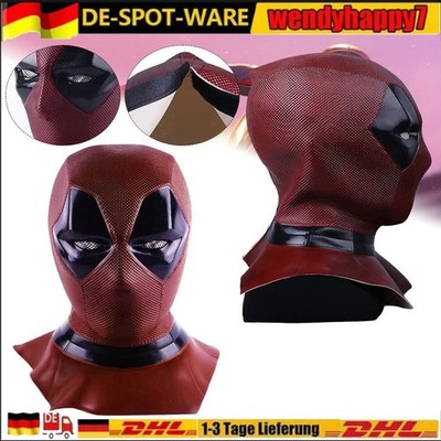 Karneval Halloween Cosplay Deadpool Kostüm Maske Superheld Cosplay Fancy Dress