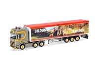 Herpa 925396 | Scania Cr 20 Hochdach Schubboden-Sattelzug | Dornbierer | 1:87