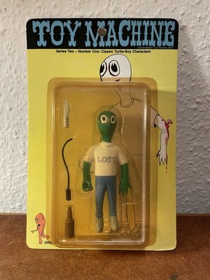Toy Machine Skateboard Turtle Boy Actionfigure Mint on Card RARE!