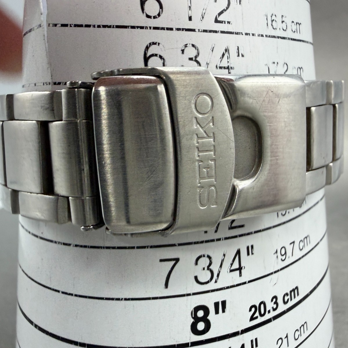 Seiko World Time ANA Watch Men 38mm Black Dial Silver Tone Date