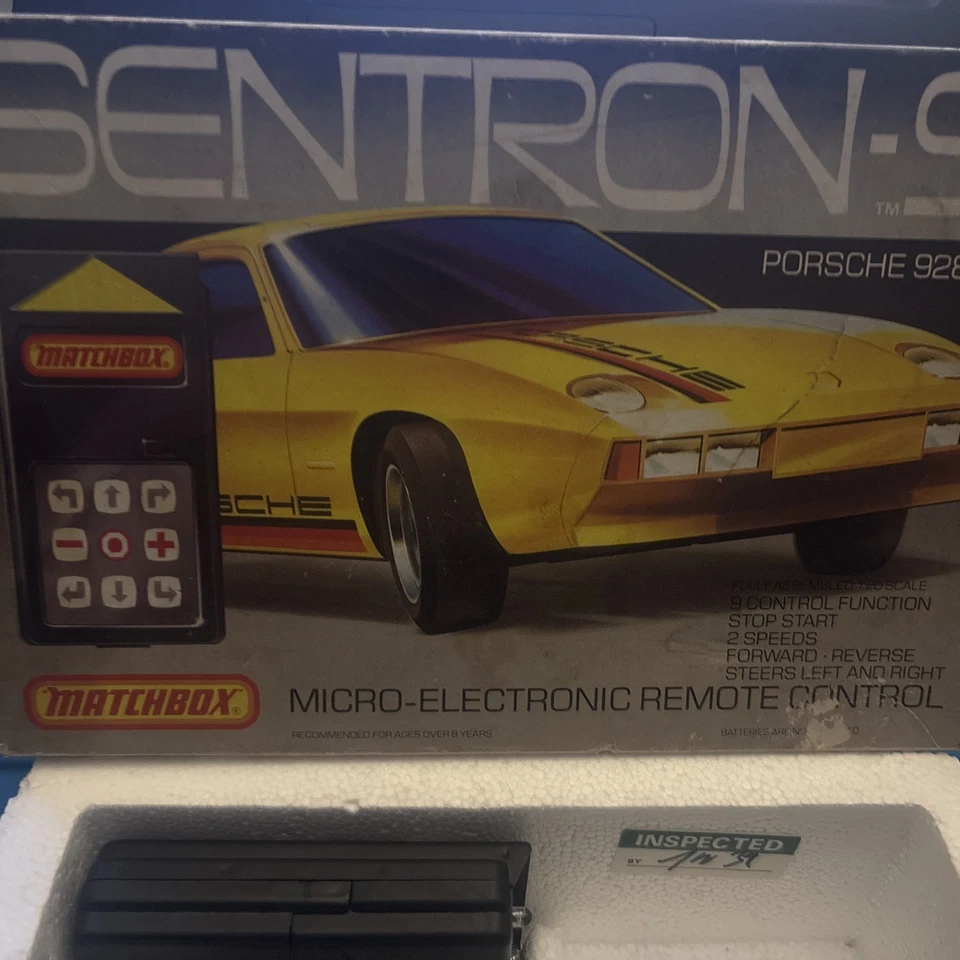 Vintage 1970s, Matchbox Sentron 9 Porsche 928 GT, Micro-Electronic R / C Car. - Image 3 of 4