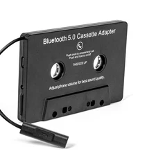 Bluetooth Car Cassette Tape Adapter Converter For iPhone Android Mobile Phone