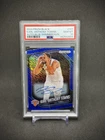 Karl-Anthony Towns 2024 Panini Prizm Blue Shimmer FOTL Auto /25 SSP PSA 10