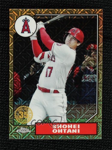 2022 Topps Silver Pack 1987 Chrome #T87C-1 Shohei Ohtani Angels