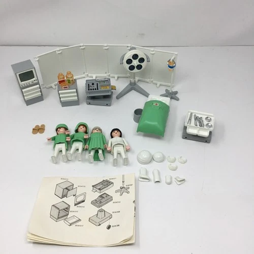 Vintage Playmobil #3459 Surgery Operating Room Hospital Not Complete
