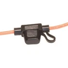 Automotive 16 AWG Gauge ATM/APM/MIN Mini Blade Inline Fuse Holder - 5 Amp Rated