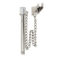 FHC Sliding Patio Door Pin Lock Steel Chrome Plated 2-9/16"
