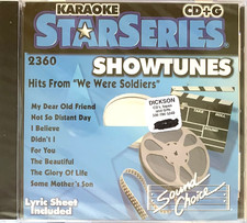 SOUND CHOICE STAR SERIES KARAOKE - SHOWTUNES - WE ARE SOLDIERS - SC2360 - NEW 