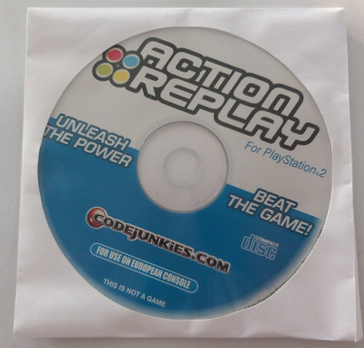PS2 / Sony Playstation 2 - Action Replay for Playstation 2 nur Software nur CD