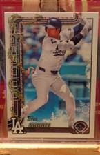 2025 Topps Holiday - Holiday Variation Shohei Ohtani #H200 Candy Cane Bat