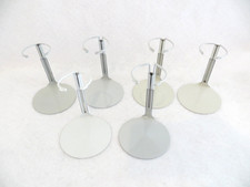 6 - Kaiser Doll Stands Metal Can Fit Madame Alexander, Ginny 8" size Dolls