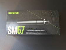 Shure SM57 Cardioid Dynamic Instrument Microphone - New in Box