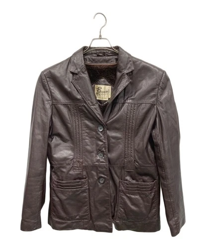 BERMANS Leather Jacket Men's Size 18 Brown - product listing photo