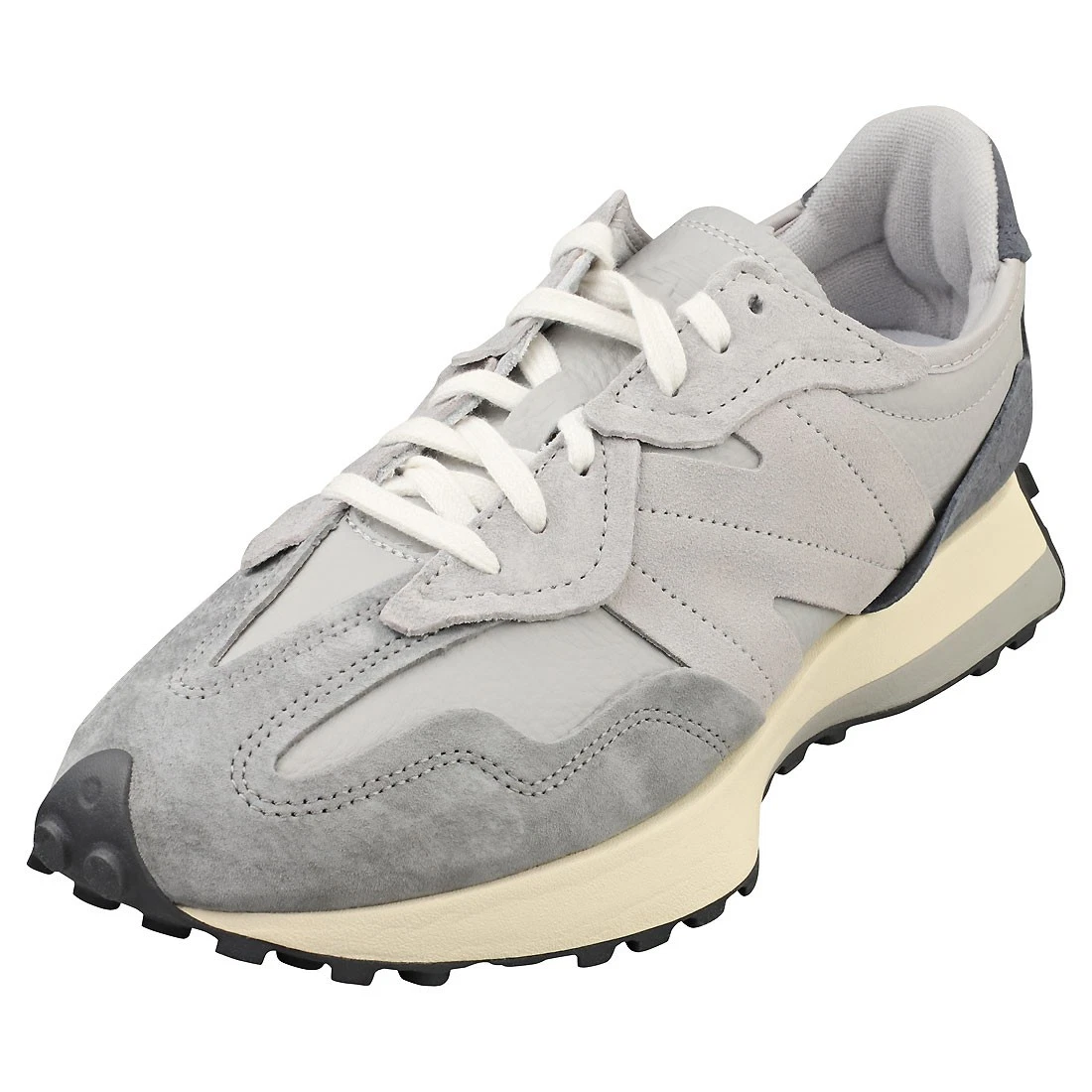 New Balance 327 Unisex Sneaker Moda in Pelle Grigio 46.5 EU