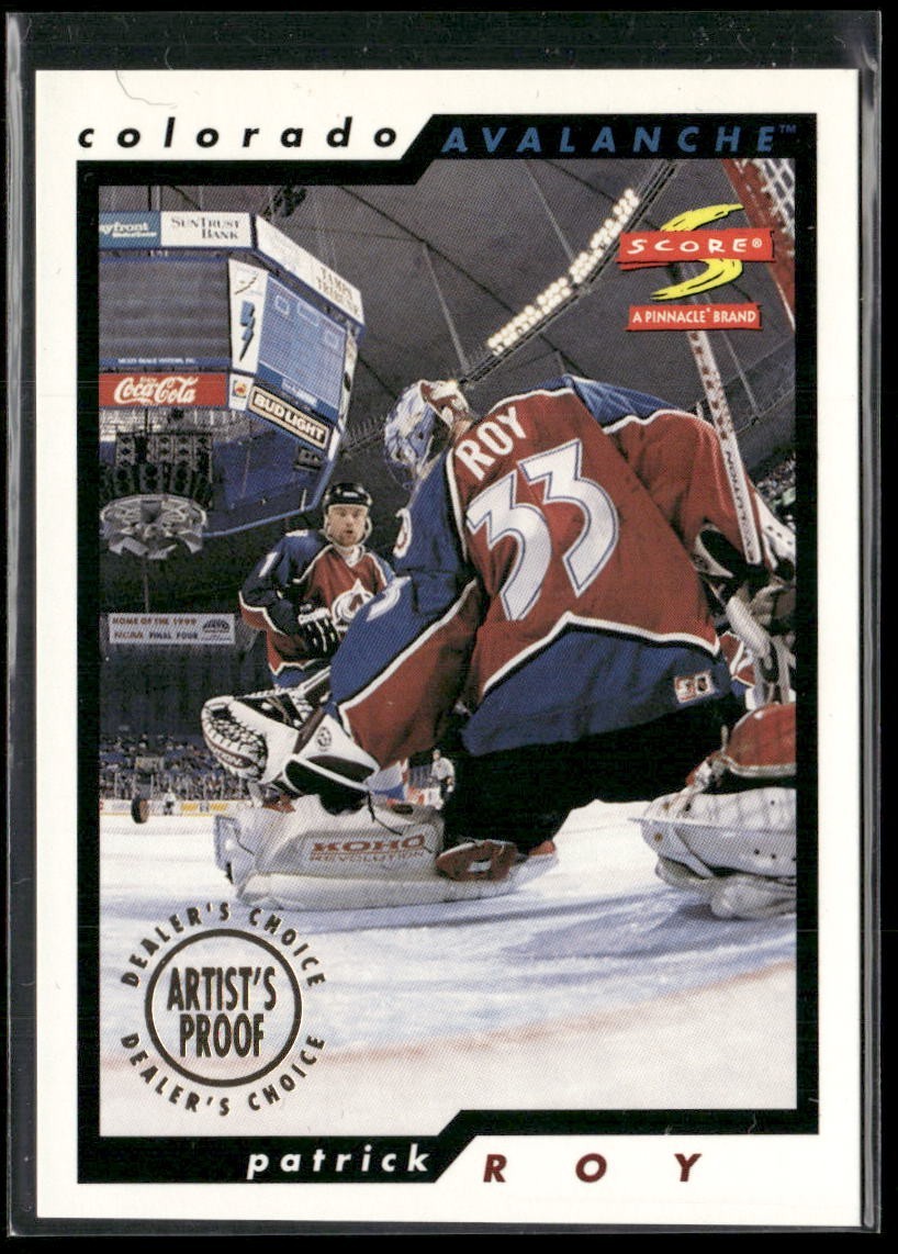 1996-97 Score Dealer's Choice Patrick Roy Artist's Proof #1 HOF