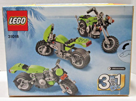Lego CREATOR 3 in 1 set 31018 ~ HIGHWAY CRUISER ~ NISB Retired Chopper Dirt Bike