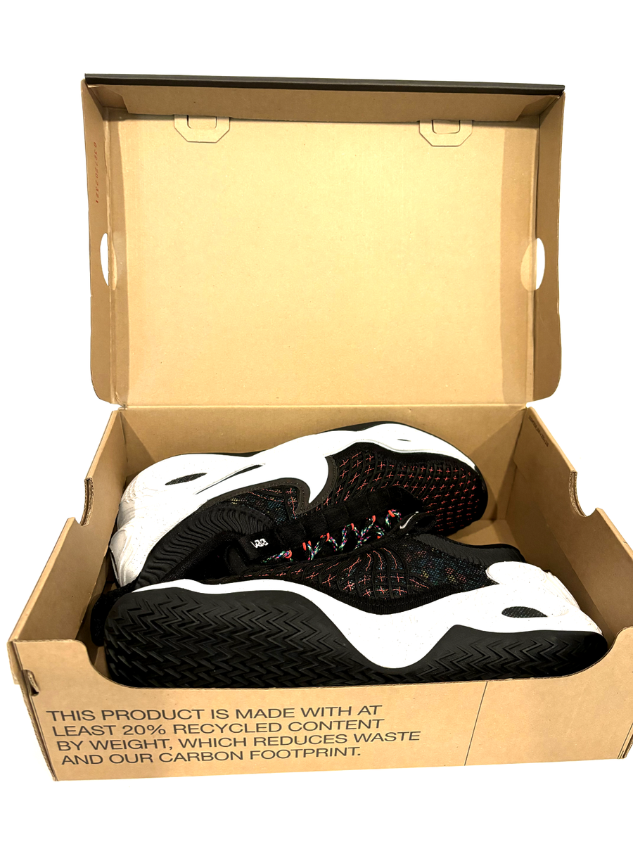 Size 8 - Nike Cosmic Unity TB Black White for sale online | eBay