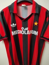 AC MILAN 1990-1991 Mediolanum camiseta shirt trikot maillot maglia M