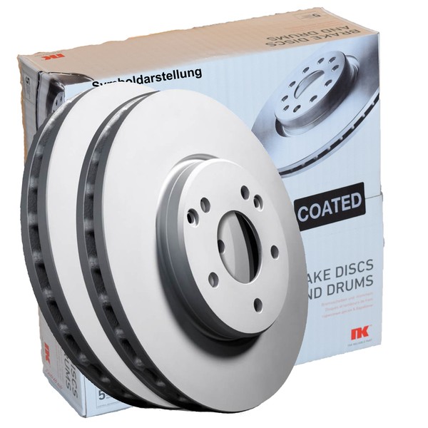 NK CO Bremsscheiben BMW 5Er E60 E61 Touring 6Er E63 E64 Hinten Ø320-image