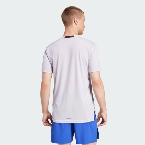 Camiseta Adidas Diseñada para Entrenamiento Entrenamiento Grande IX9153 Silver Dawn Mel - Imagen 2 de 6