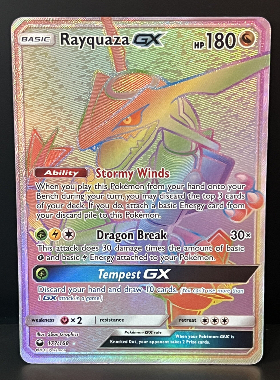 Rayquaza GX (Secret)