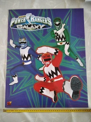 poster affiche SABAN FOX KIDS 2000 - POWER RANGERS LOST GALAXY - B - Photo 1/3