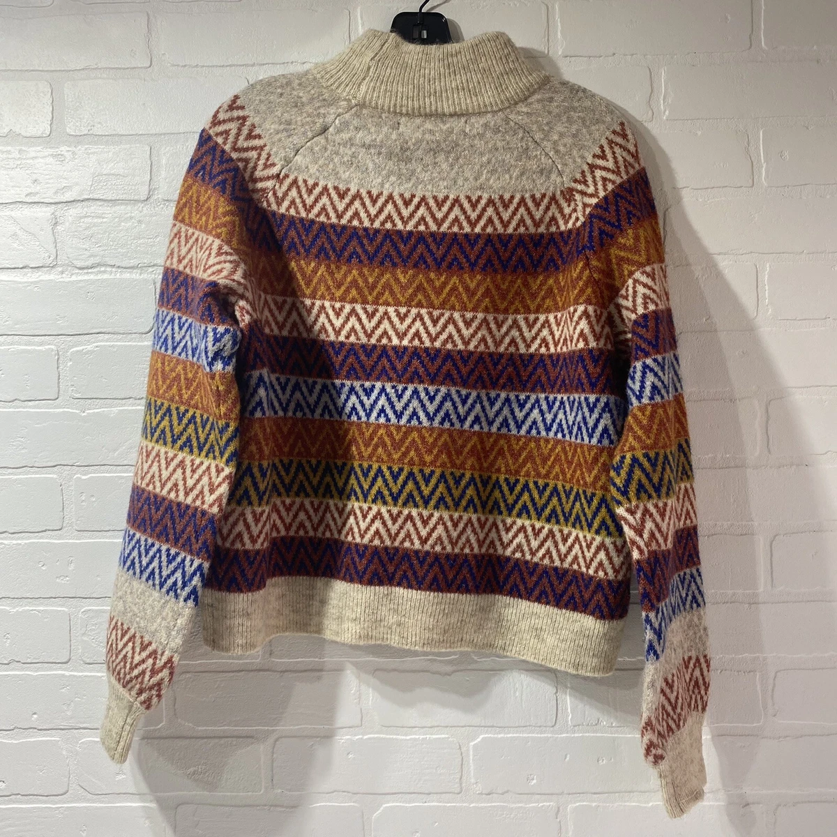 NEW Vero Moda Rail LS highneck Top Blouse Oxford Sweater Stitch Fix - SMALL  | eBay