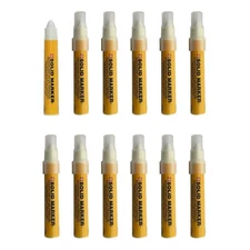 Solid slim Sakura paint marker low temp push up XSCM-T -50  WHITE (BOX OF 12)