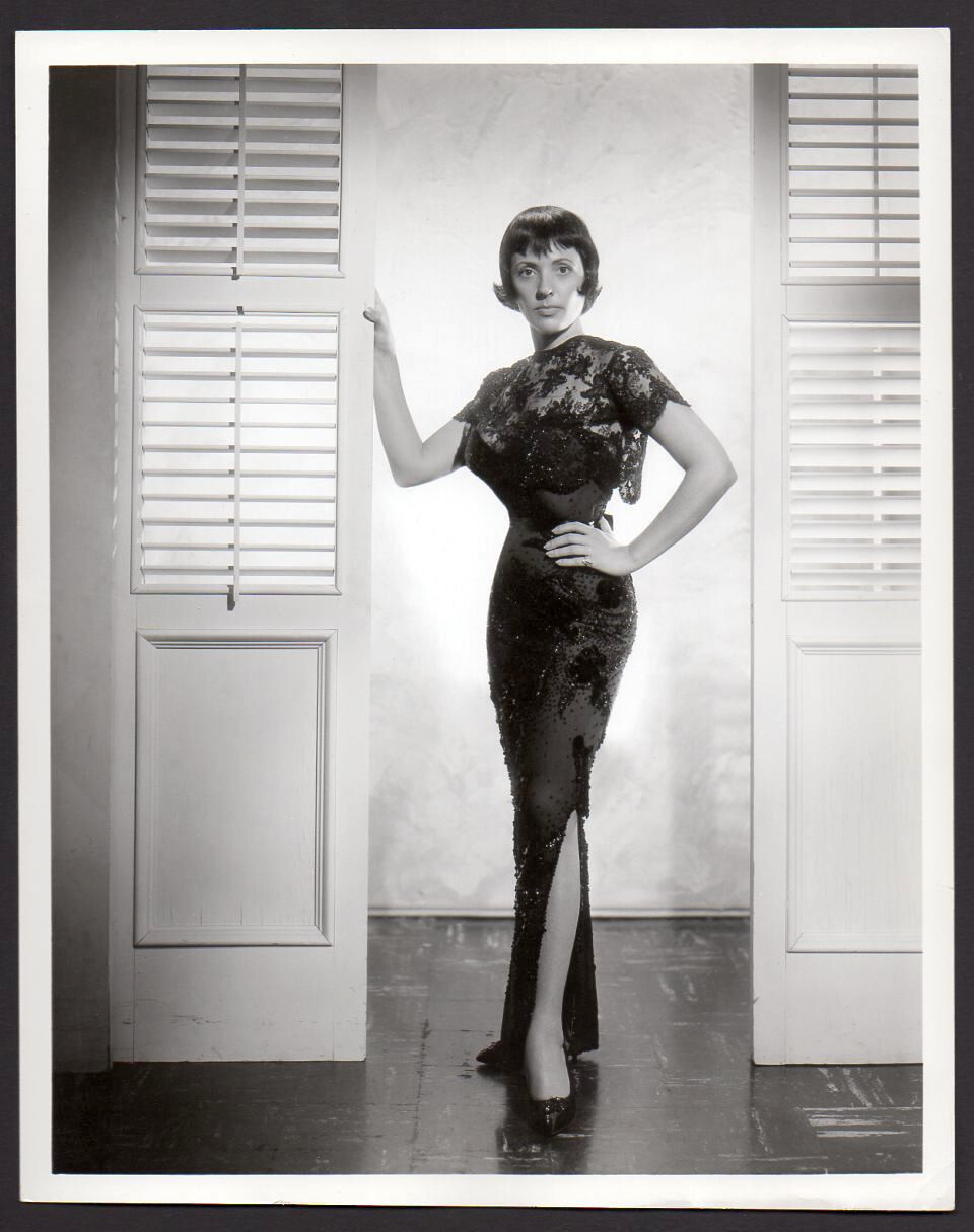 KEELY SMITH busty leggy Jazz & Pop Singer Louis Prima wife ORIG PHOTO by Seawell