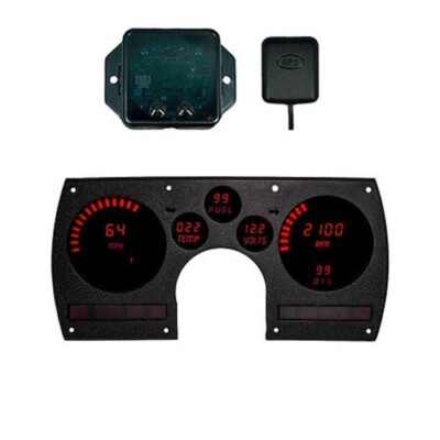 1982-1990 Camaro Digital Gauges Red LED Intellitronix DP4003R-S9020 Made In USA