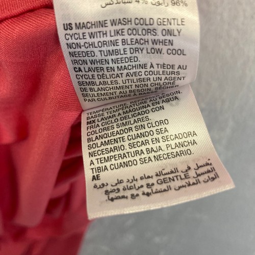 NWT INC International Concepts Handkerchief Hem Dress Womens XL Pink Sleeveless - Picture 12 of 14
