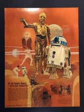 C3PO Poster only - BURGER CHEF Originals from 1977****GUARANTEED QUALITY***