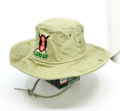 Kenya Safari Brim Bucket Hat Boonie Cap 