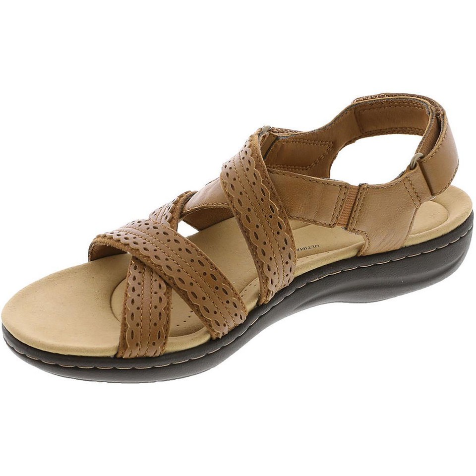 Clarks Laurieann Rena - Sandalias Planas Para Mujer, Tan Combi